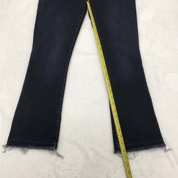 Veronica Beard Carolyn Baby Boot High Rise Stretch Tuxedo Waist Jeans SZ 27 - Picture 3 of 12